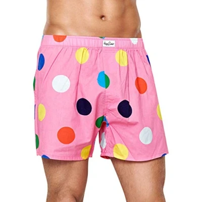 Imagen de Happy Socks Polka Dot Boxer, Multicolor (Multicolour 300), Small para Hombre