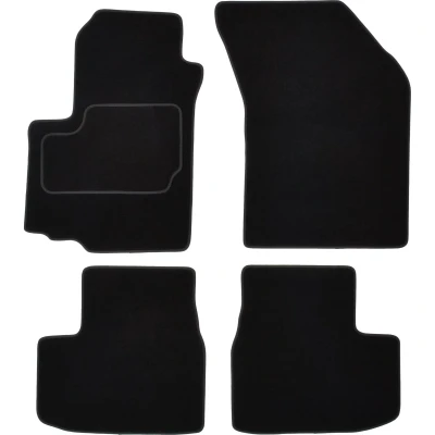 Imagen de MAMMOOTH A041 SUZ100 PRM 01 Juego de alfombrillas suelo textil delante y detrás 4 negro Adaptado SUZUKI: SWIFT 3