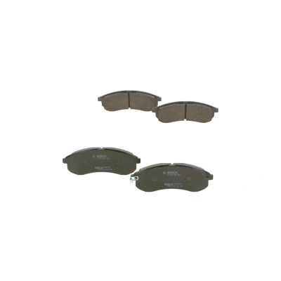 Imagen de BOSCH 0 986 494 362 Juego de pastillas freno Low Metallic con avisador acústico desgaste MITSUBISHI: L200 III Pick up