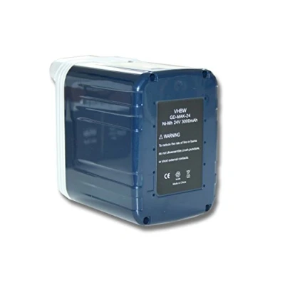 Imagen de vhbw Batería reemplaza Makita B2420, B2430, BH2420, BH2430, BH2433, 2417, 2420, 2430, 193739 3 para Herramientas eléctricas (3000 mAh, NiMH, 24 V)