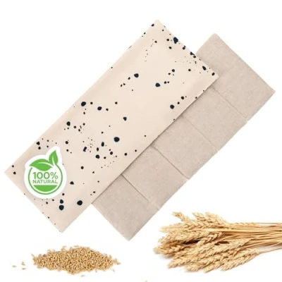 Imagen de Blumtal Saco Térmico de Semillas Lavable para el Microondas con retención calor y frio (50x20 cm) Bolsa
