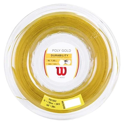Imagen de Wilson Cordaje de tenis Poly Gold, Poliéster