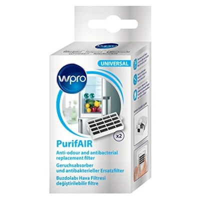 Imagen de wpro PUR202 PurifAIR Recambio de filtro para frigorífico (2 filtros)