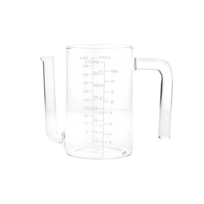 Imagen de MasterClass Jarra Desgrasadora para Caldos y Salsas, Vidrio, Capacidad de 450 ml