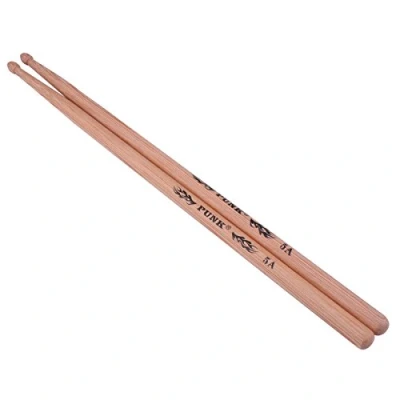 Imagen de Baquetas de batería profesionales 5A madera nogal Instrumentos musicales un par