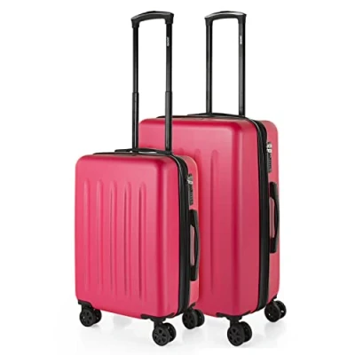 Imagen de Skpat ZION LOIS Juego de maletas, Talla: One Size, Fucsia