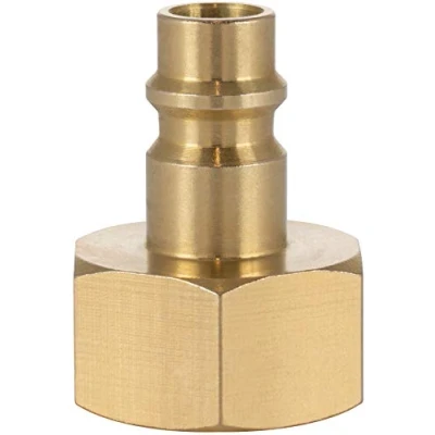 Imagen de Poppstar Boquilla conector compresor aire macho, diámetro nominal 7,2 mm con rosca interior de 1/2 pulgada para conexión comprimido