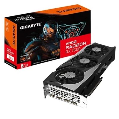 Imagen de Gigabyte VGA GBT RX 7600 8GB Gaming OC