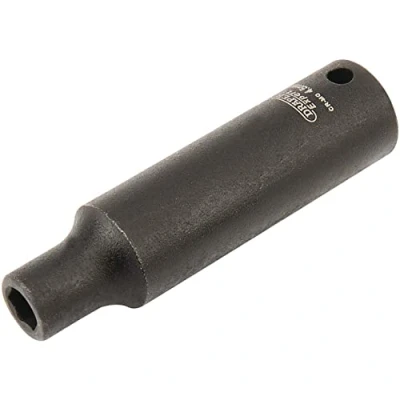 Imagen de Draper 406D mm cuadrada HI TORQ 6 punto vaso de impacto profundo, azul, 4,5 (1/4