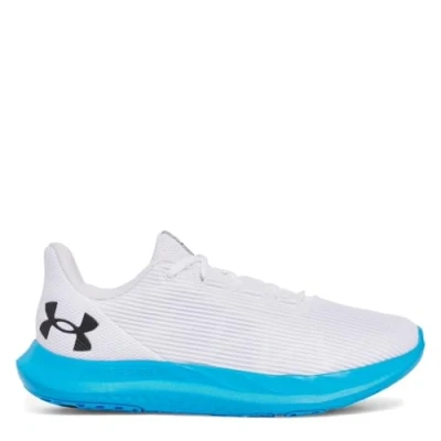Imagen de Under Armour Men&#039;s UA Speed Swift Running Shoes, Zapatillas Deportivas Hombre, Blanco/Azul Eléctrico/Negro, 42.5 EU