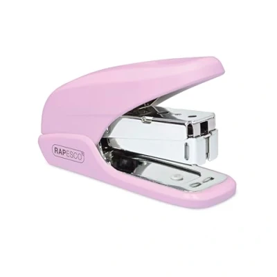 Imagen de Rapesco 1337 X5 Mini Grapadora de Esfuerzo Reducido, Capacidad 20 Hojas, Rosa