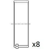 Imagen de Cojinete de biela FAI AutoParts BB2003 STD