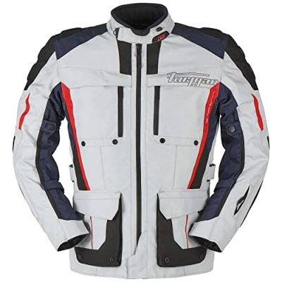 Imagen de Furygan BREVENT 3W1 Motorradjacke Große Reflektoren D3O Schutz Abriebsfest Touren Wasserdicht, winddicht &amp; warm Verschiedene Farben