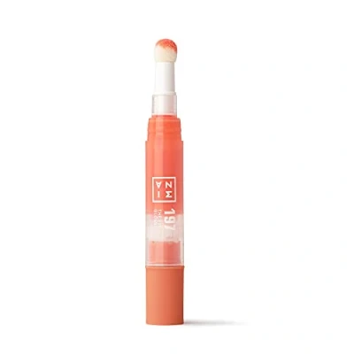 Imagen de 3INA MAKEUP The Eye gloss 197 Melocotón Sombra de ojos líquida efecto Sombras brillantes con textura ligera y aplicador en esponja 4 tonos Vegan Cruelty Free
