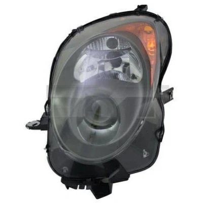 Imagen de PRASCO AA2104913 Faros derecha H7/H7 negro con servomotor para reg. alcance luces ALFA ROMEO: MiTo norauto, oscaro, mister auto