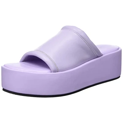 Imagen de L37 HANDMADE SHOES Piece of Heaven, Sandalia Mujer, Lilac, 41 EU