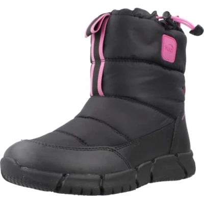 Imagen de Geox J FLEXYPER Girl B AB, Bota de Nieve, Black/Fluo Fuchsia, 29 EU