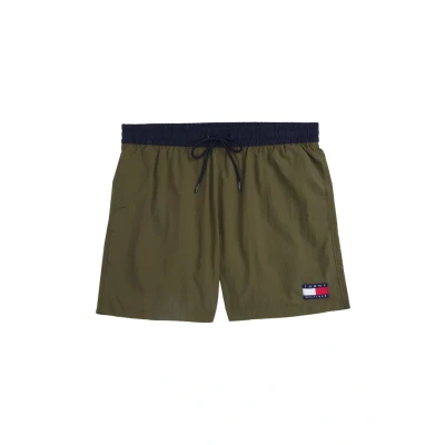 Imagen de Tommy Hilfiger Heritage Medium Drawstring Bañador, Hombre, Talla: XL, Olive