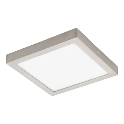 Imagen de Eglo connect lámpara led de techo Fueva C, colgante Smart Home, materiaL metal fundido, plástico, color níquel mate, L 30x30 cm, ajustable, tonos blancos y colores regulables