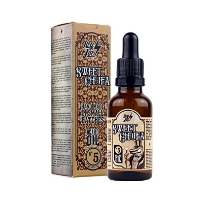 Imagen de HEY JOE Beard Oil Nº5 SWEET CHUPA 30ml Aceite para barba con ARGÁN, JOJOBA, MACADAMIA Y CHUFA. Aroma a LIMÓN CANELA
