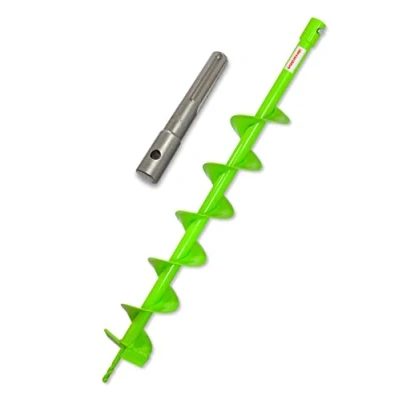 Imagen de WERHE Taladro de tierra con SDS Max Holder Broca robusta 100 mm pila