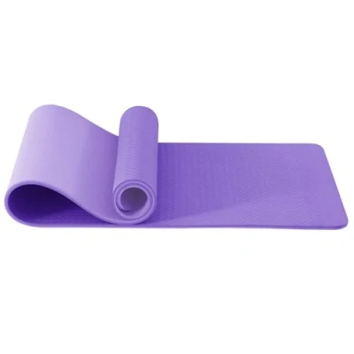 Imagen de Good Nite Esterilla de Yoga Para Ejercicio, Pilates, Fitness, Mujeres y Hombres, Antideslizante, Gruesa, 10 Mm, Con Correa Transporte, Tpe, 183 * 61 1 Cm (Violeta Oscuro/Morado)