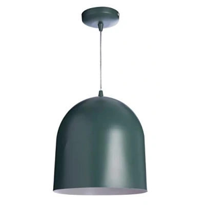 Imagen de Lussiol 250565 Lámpara colgante de metal, 60 W, verde, diámetro 30 x altura cm