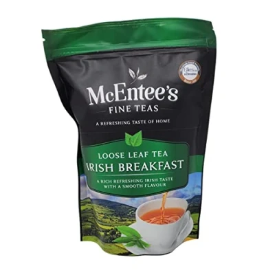 Imagen de McEntee&#039;s Irish Breakfast té Bolsas de 250gm mezcla irlandesa tés Ceilán y Assam , fuerte negro