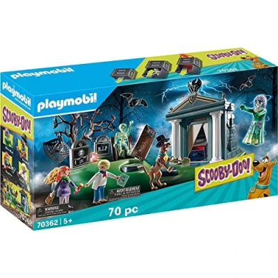 Imagen de PLAYMOBIL Scooby DOO 70362 Aventura en el Cementerio, A Partir de 5 Años