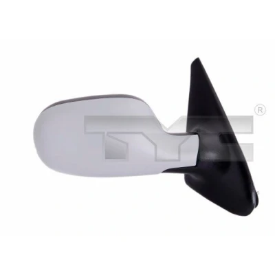 Imagen de espejo retrovisor Tyc 328 0050 izquierda imprimado asférico, calefactable, para ajuste elect. RENAULT: MEGANE 1 Classic,