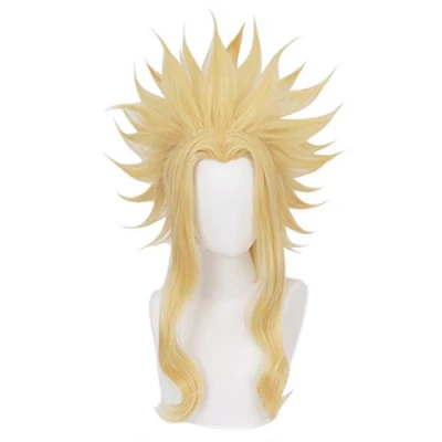 Imagen de HIROAKIYA All Might Toshinori Yagi Wig, MHA My Hero Academia Cosplay Wig with Cap