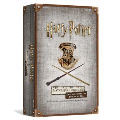 Imagen de Asmodee USAopoly Harry Potter Batalla en Hogwarts: Defensa contra Las Fuerzas del Mal Juego competitivo de deckbuilding para 2 Jugadores