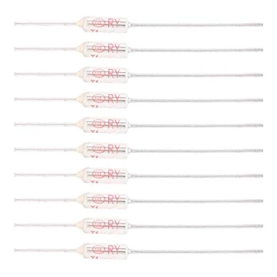 Imagen de Fafeicy 10 piezas TF 172℃ Corte de fusible térmico carcasa metálica, 250VAC 10A temperatura, reemplazo ideal para el quemado (172℃)