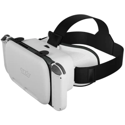 Imagen de Orzly diseñados para la Nintendo Switch y Consola OLED con Lentes Ajustables una Experiencia de Juego en Realidad Virtual Compatible Labo VR Edición Blanco