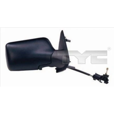 Imagen de Espejo retrovisor Tyc 337 0003 derecha negro Ajuste por cable, convexo VOLKSWAGEN: GOLF 3