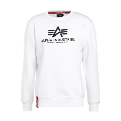 Imagen de Alpha Industries Basic Sudadera, Hombre, Talla: Small, Weiss