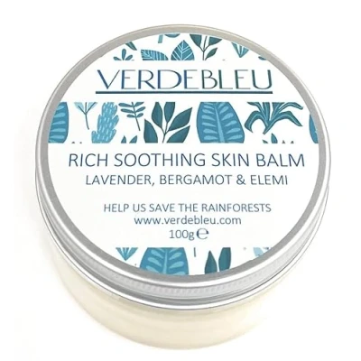 Imagen de 100% Natural BÁLSAMO para LA Piel MANTECA de CACAO + KARITÉ Y CERA ABEJAS 100ml VERDEBLEU Repara, Hidrata Sensible. Donamos el 5% Ganancias Ayudar a Salvar las Selvas Tropicales