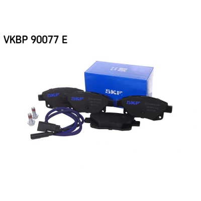 Imagen de SKF VKBP 90077 E Juego de pastillas freno con contacto avisador desgaste FORD: Transit Mk6 Camión plataforma/Chasis, Bus