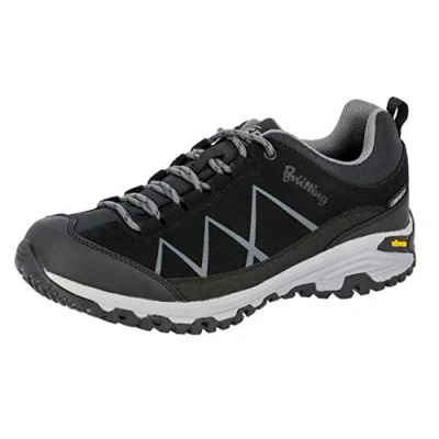 Imagen de Brütting Kansas, Zapatos de Low Rise Senderismo Unisex Adulto, Negro (Schwarz/Anthrazit Schwarz/Anthrazit), 36 EU