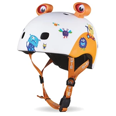Imagen de MICRO Casco V2 3D Estampados, Juventud Unisex, Monstruos (Multicolor), m