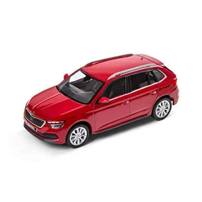 Imagen de Skoda 658099300F3P Kamiq Modelo de Coche 1: 43, Color Rojo