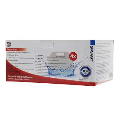 Imagen de Scanpart Cartucho de Filtro Agua alternativamente Compatible con Maxtra Plus 4 Unidades