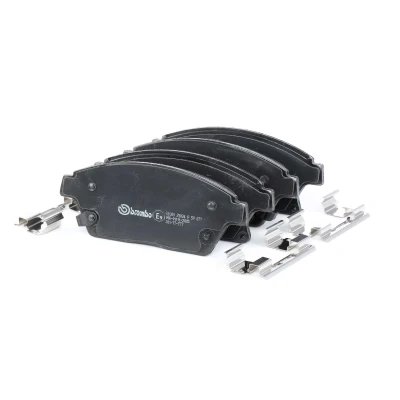 Imagen de BREMBO P 59 077 Juego de pastillas freno con avisador acústico desgaste Chapa antichirridos accesorios OPEL: Astra J GTC, Berlina
