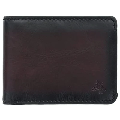 Imagen de Visconti Montpellier Collection Zanotti Cartera de piel RFID Tap and Go MT92, Borgoña bruñido, Talla única