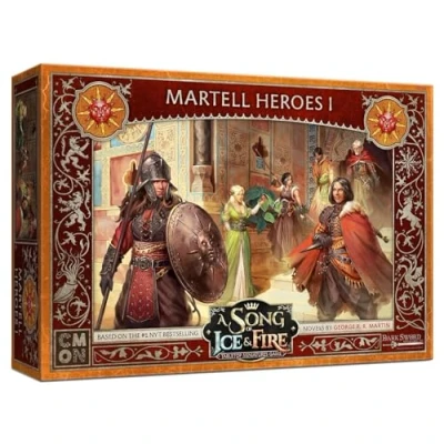 Imagen de CMON Edge Entertainment, Canción de Hielo y Fuego, Héroes Martell I, Juego Miniaturas en Español