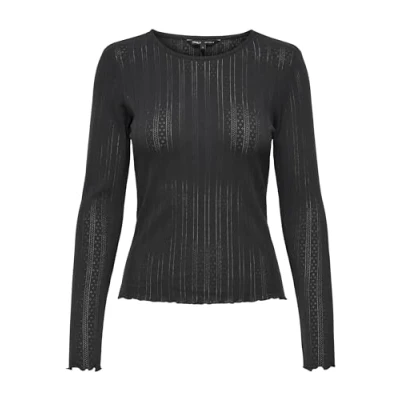 Imagen de ONLY Carlotta NOOS Camiseta de manga larga, Mujer, Talla: Medium, Grau