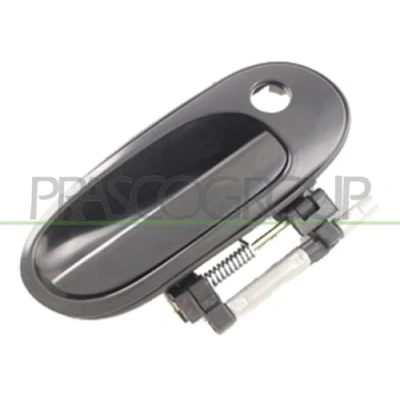 Imagen de PRASCO DS4228001 Manecilla de Puerta exterior, Delante, derecha negro liso NISSAN: Almera II Hatchback