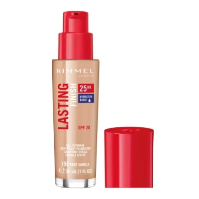 Imagen de Rimmel London Lasting Finish Foundation 25H, Base de Maquillaje Tono 150 30 ml