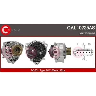 Imagen de CASCO CAL10725AS Alternador 24V 100A