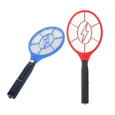 Imagen de PARENCE. Set de 2 Raquetas Eléctricas para Insectos Pilas AA (no Incluidas), 43x17cm, Moscas, Mosquitos, Avispas Color Aleatorio Piezas